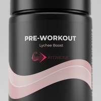 FITNEXA Lychee Boost Pre-Workout close-up