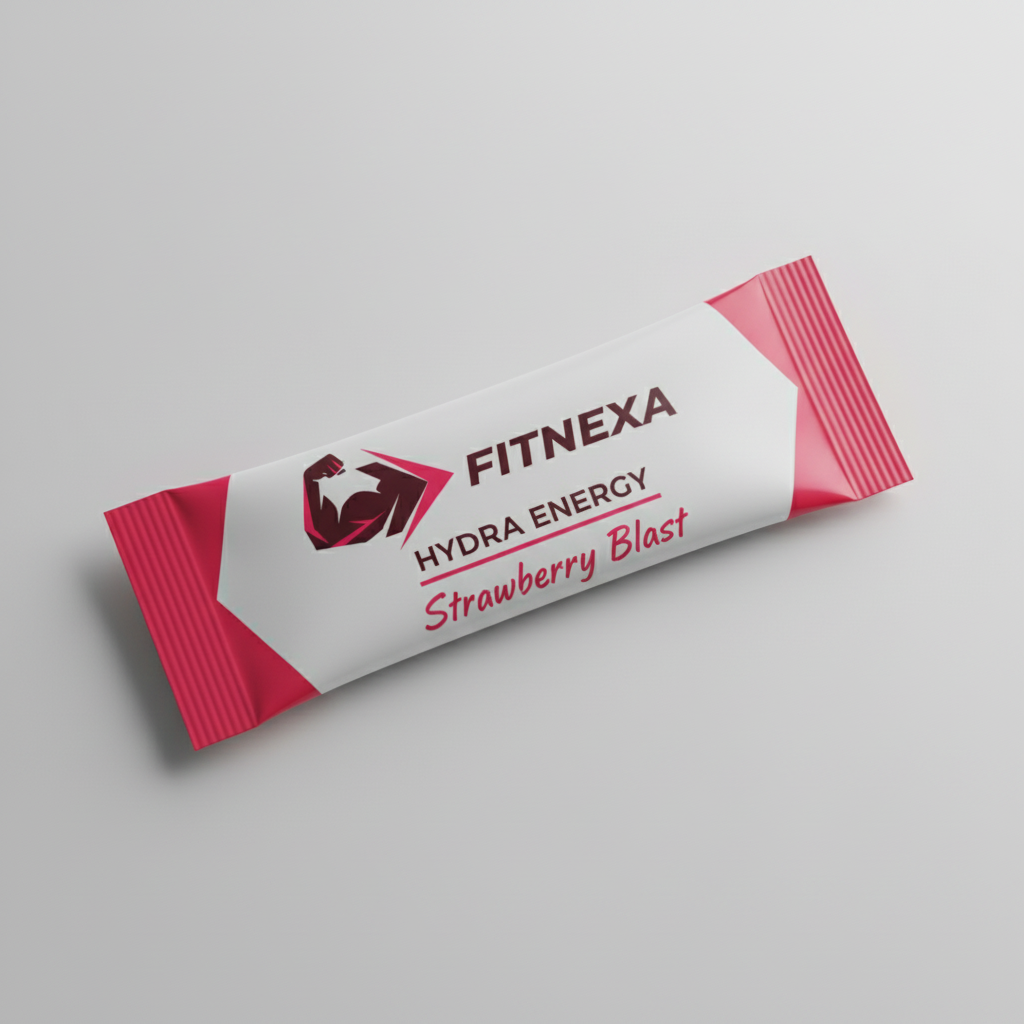 HYDRA ENERGY Strawberry Blast - Close-up Sachet
