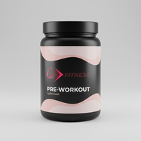 FITNEXA Lychee Boost Pre-Workout 45-degree angle