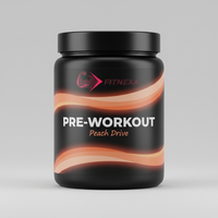 FITNEXA Peach Drive Pre-Workout front view
