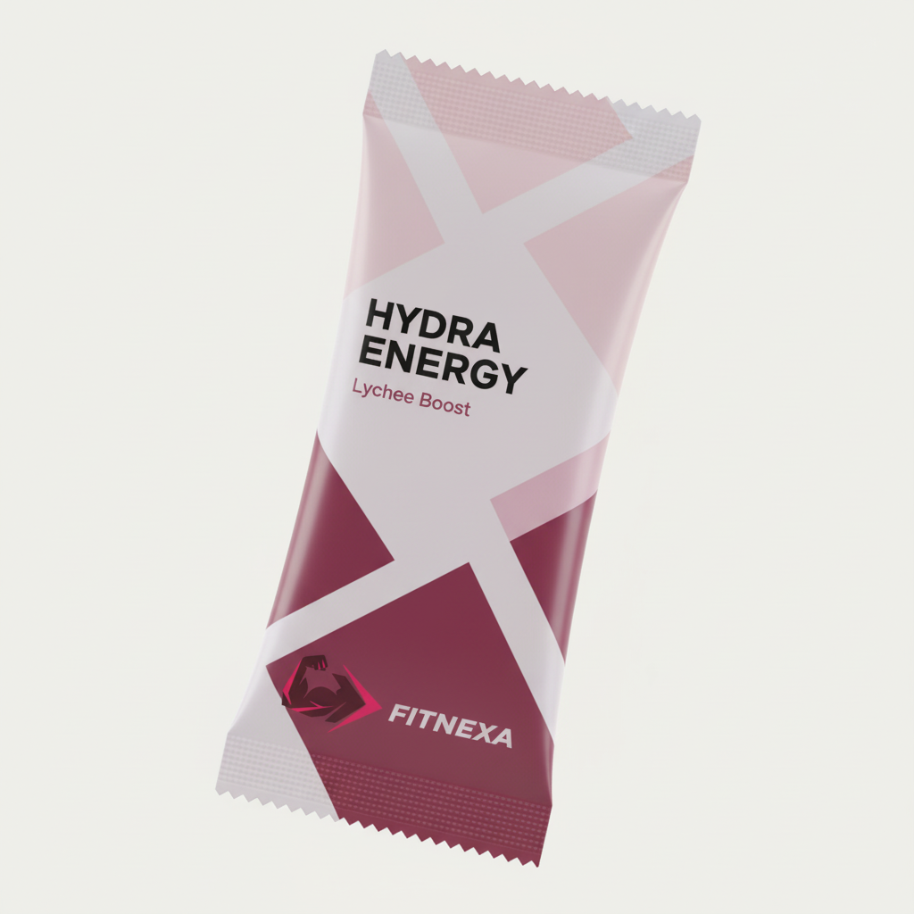 FITNEXA Hydra Energy Lychee Boost – Close-Up