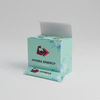 FITNEXA HYDRA ENERGY Ice Mint Rush - Side Angle