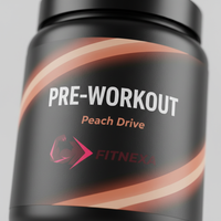 FITNEXA Peach Drive Pre-Workout close-up
