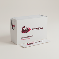 HYDRA ENERGY Strawberry Blast - Side Angle