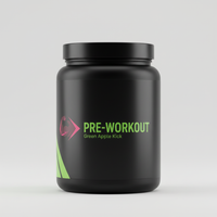FITNEXA Green Apple Kick Pre-Workout - Side View