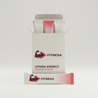 HYDRA ENERGY Strawberry Blast - Front View