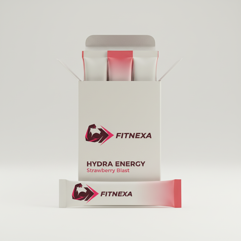 HYDRA ENERGY Strawberry Blast - Front View